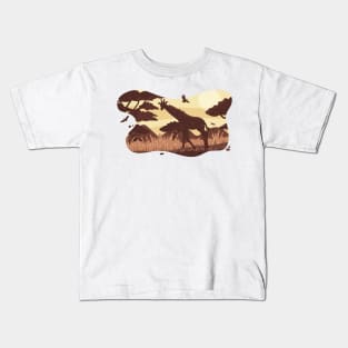 Cool african savanna landscape Kids T-Shirt